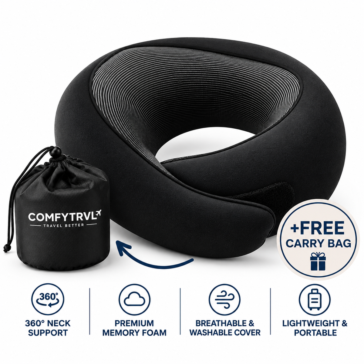 COMFYTRVL™ Original Travel Pillow